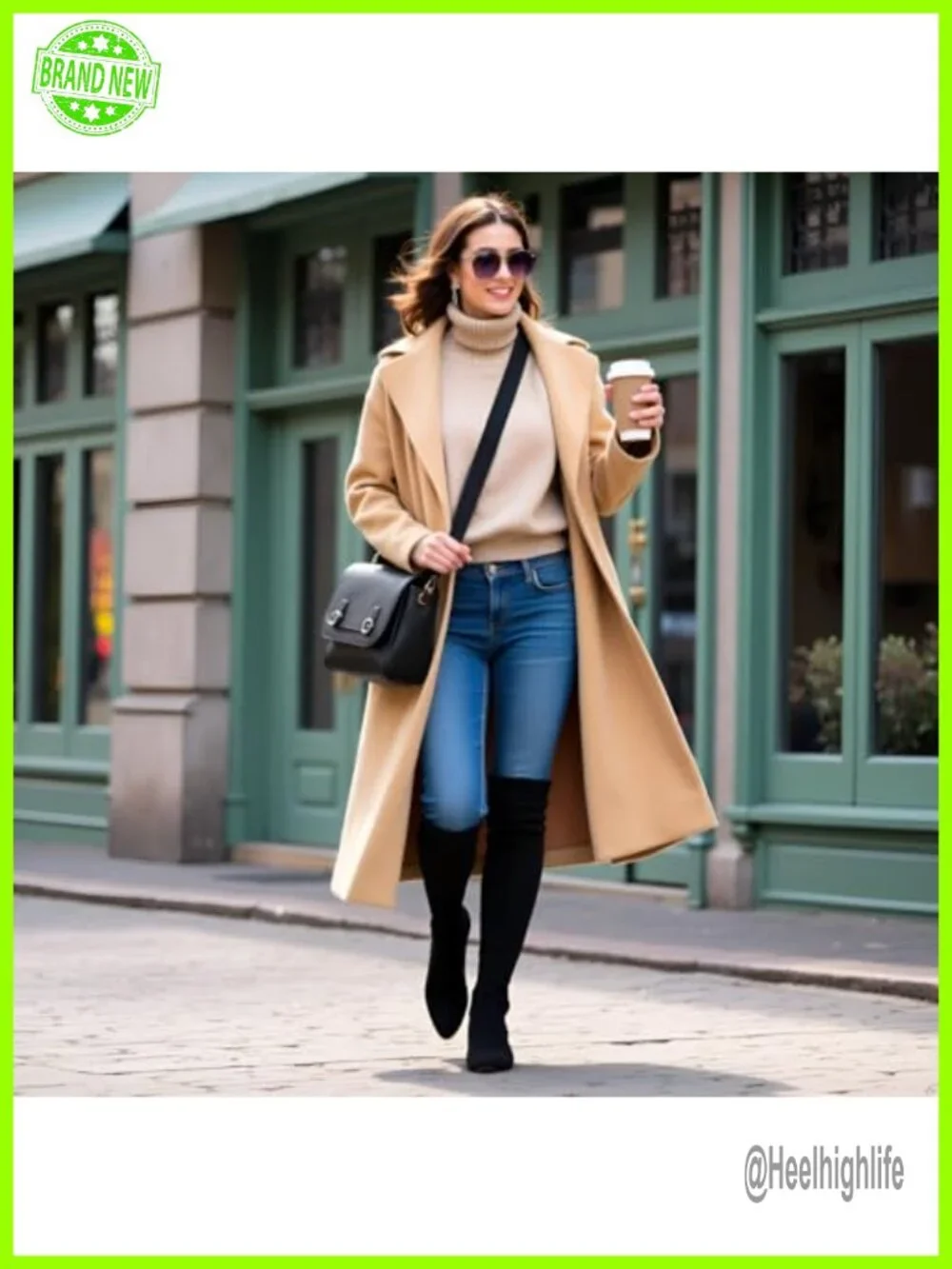 Thigh High Block Heel Over The Knee Boots Pointed Toe Stretch